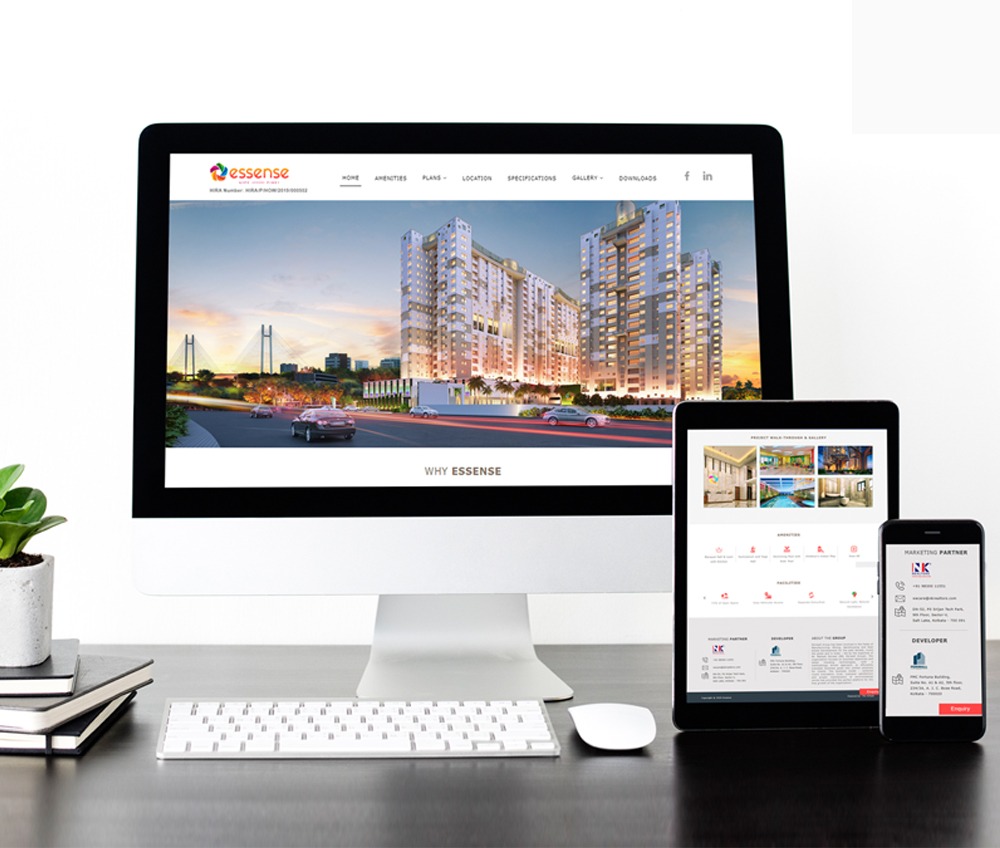 Essense Website Design